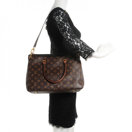 Louis Vuitton Monogram Canvas Pallas BB M41218 Noir
