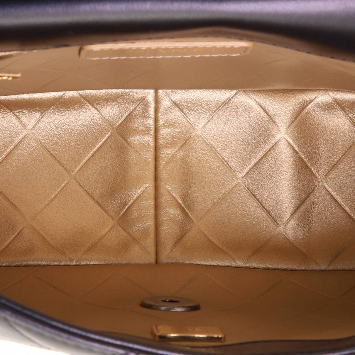 Chanel Black Small Flap Bag Embellished Glass Pearls