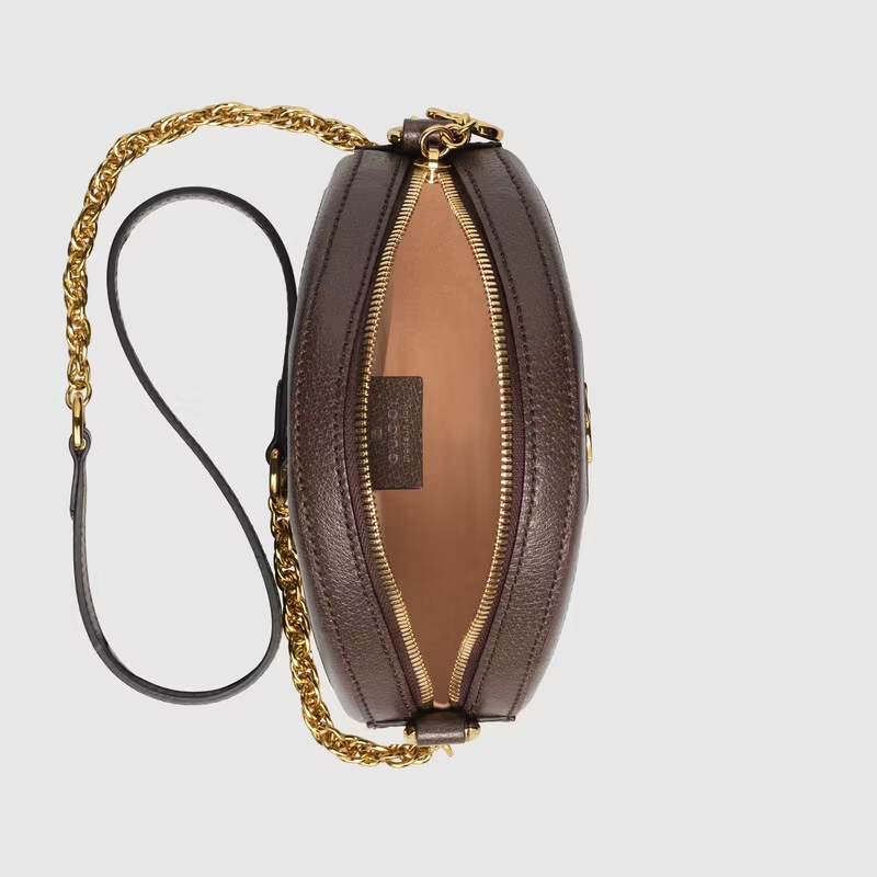 Ophidia mini GG round shoulder bag