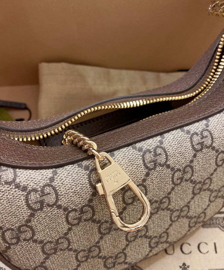 Gucci Ophidia GG Mini Bag 658551 Dark Coffee