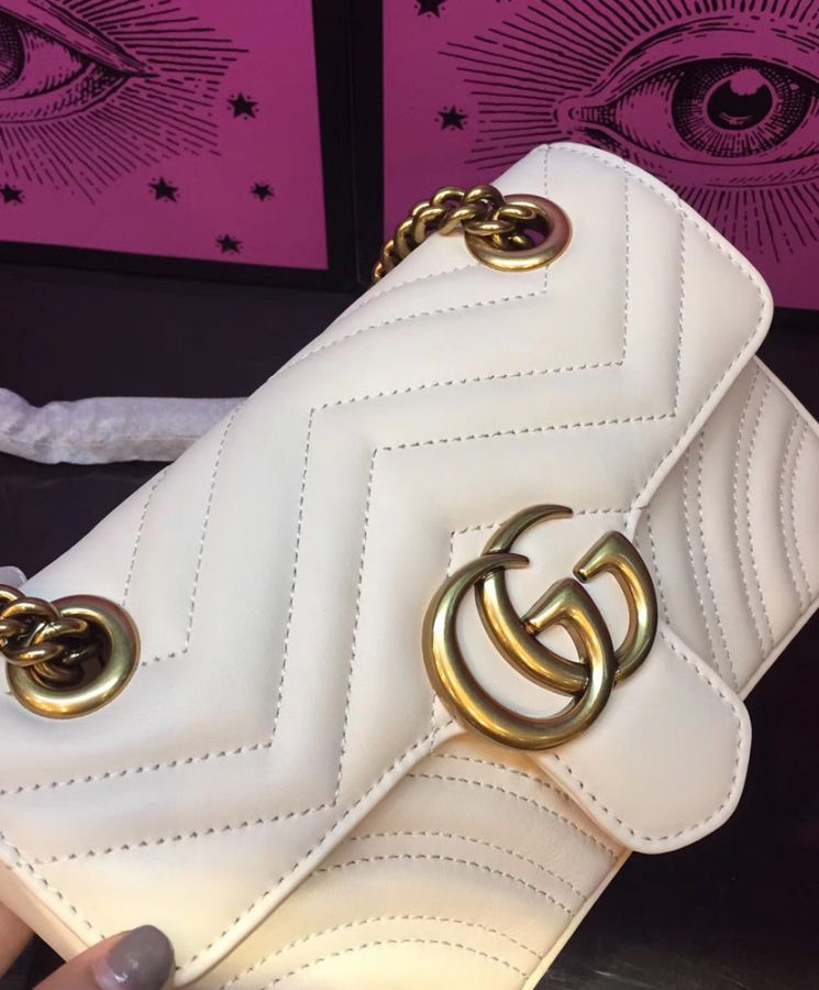 Gucci GG Marmont matelasse mini bag 446744