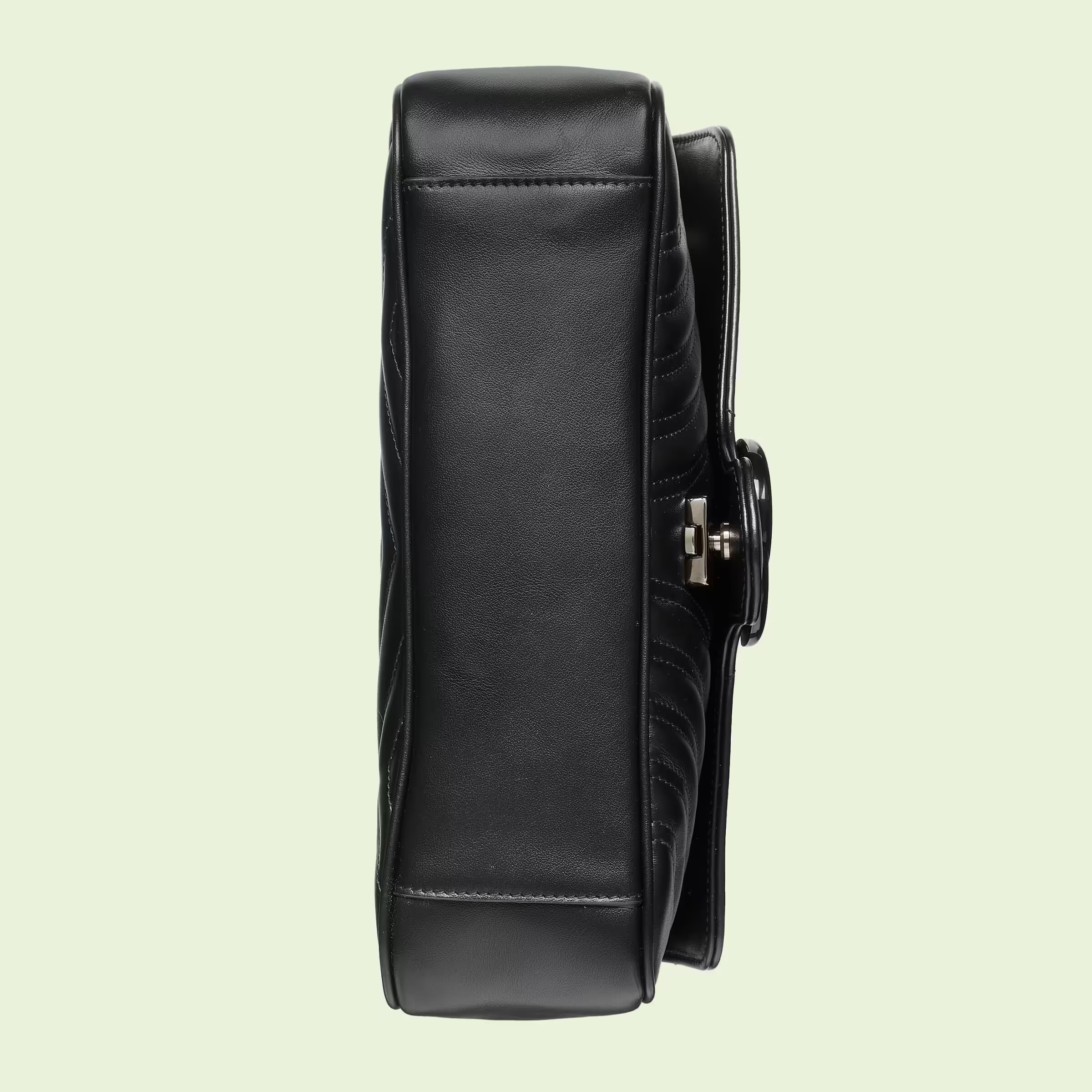 Gucci Marmont small shoulder bag - Black Leather
