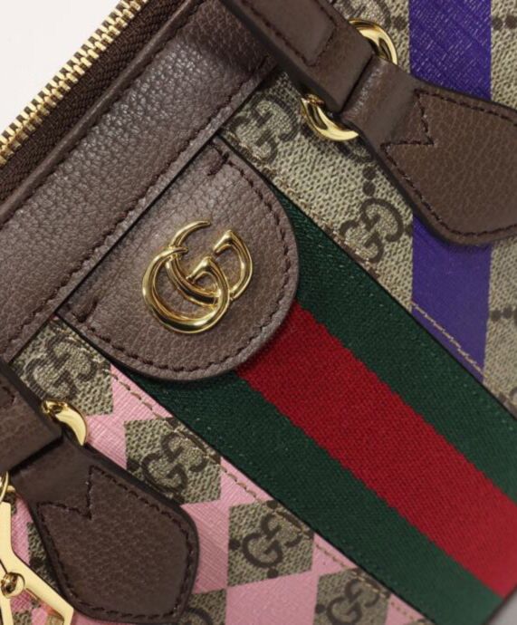 Gucci Ophidia Small Tote Bag 547551 Dark Coffee