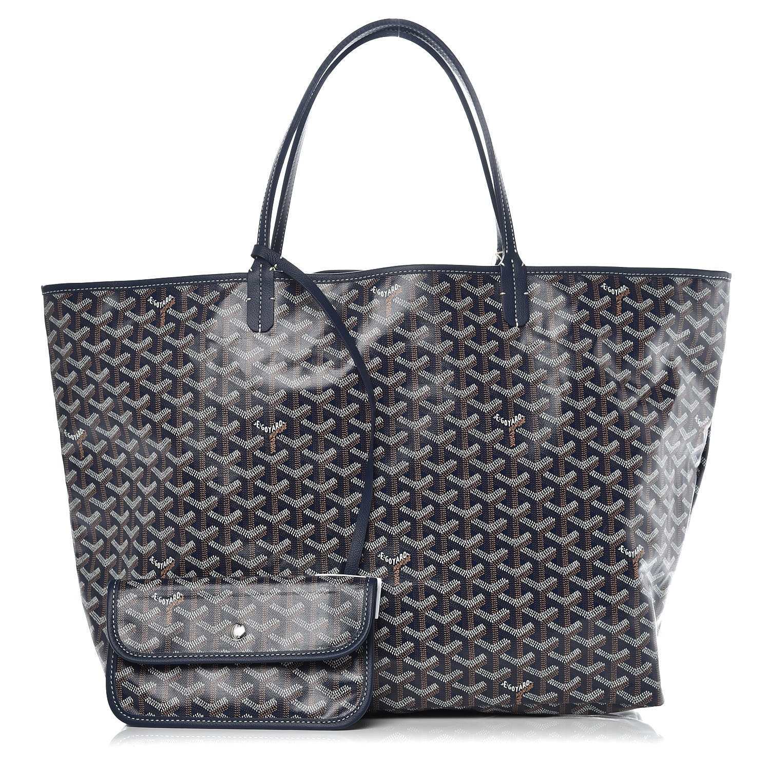 Goyardine Saint Tote Navy GM