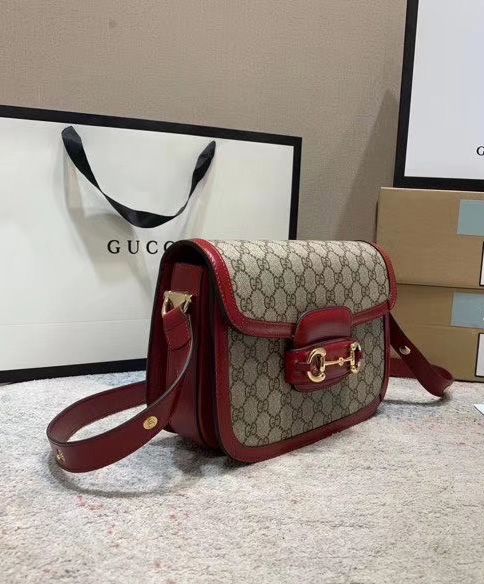 Gucci 1955 Horsebit Bag 602204 Red