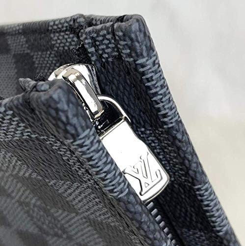 Louis Vuitton Damier Ebene Clutches Black