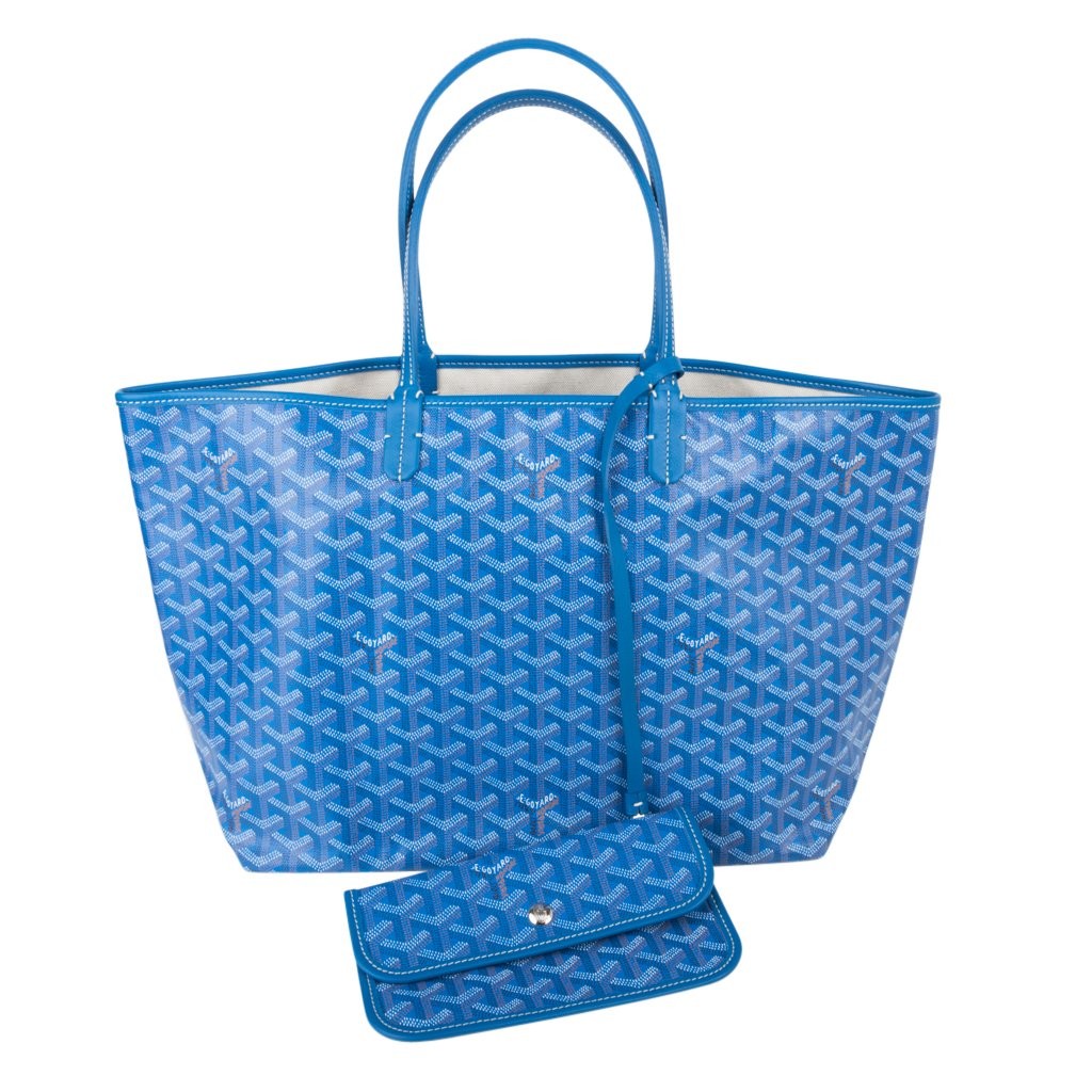 Goyardine Saint Tote Sky Blue GM