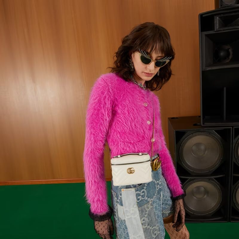 GG Marmont mini top handle bag