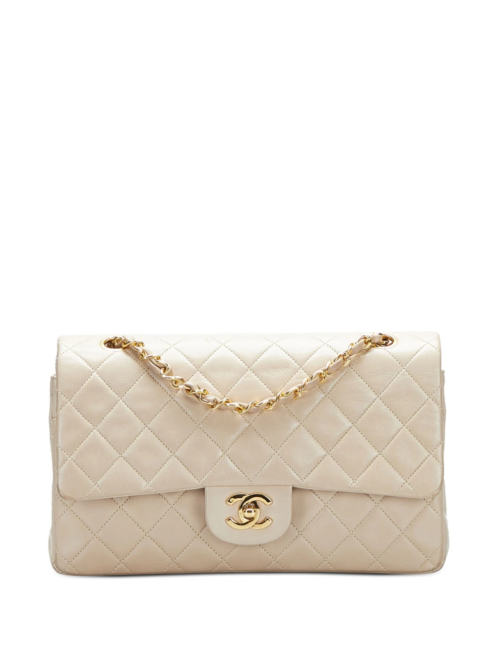 CHANEL Pre-Owned 1991-1994 medium Double Flap shoulder bag