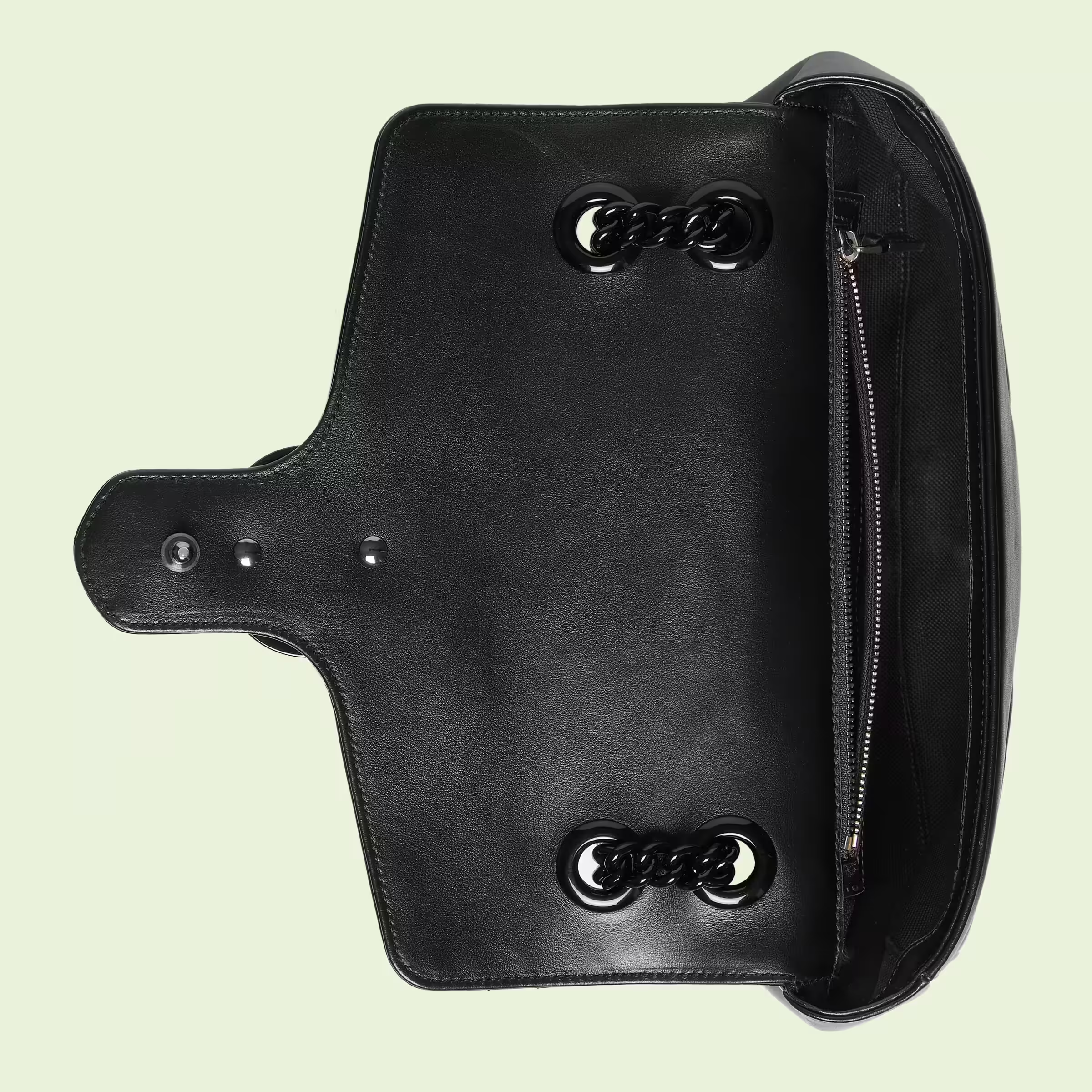 Gucci Marmont small shoulder bag - Black Leather