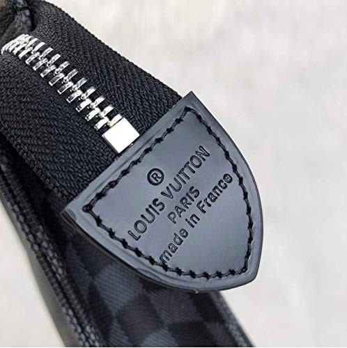 Louis Vuitton Damier Ebene Clutches Black
