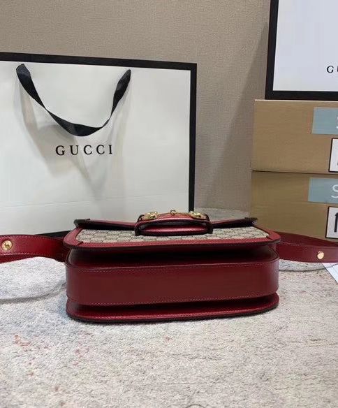 Gucci 1955 Horsebit Bag 602204 Red