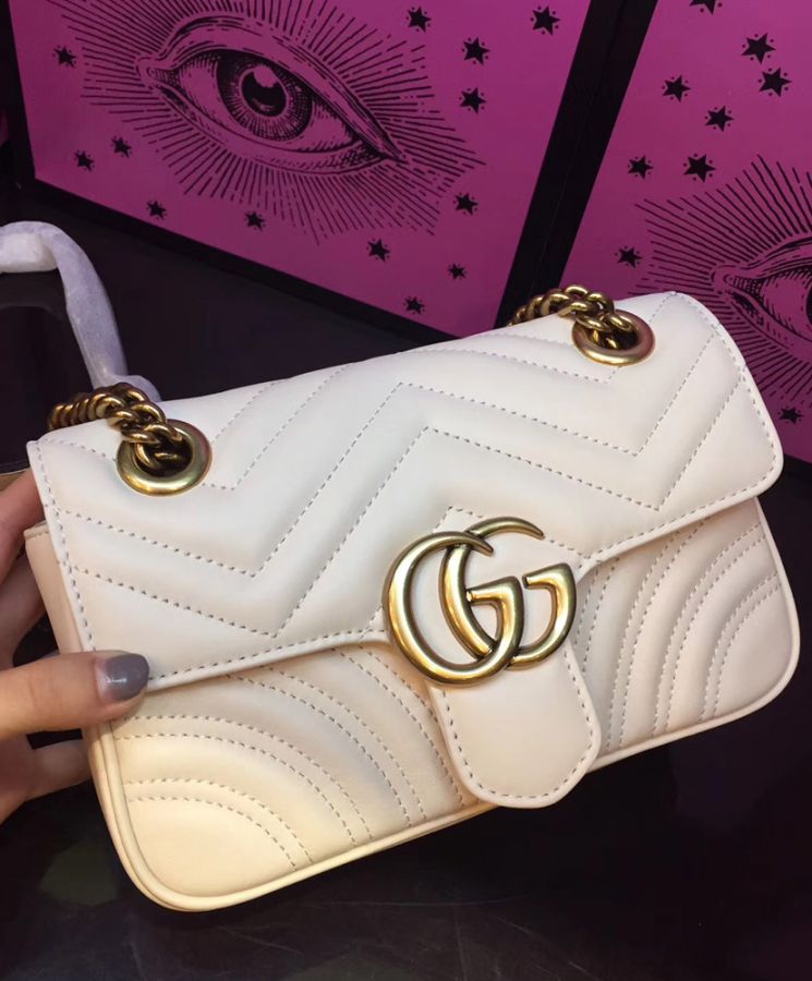 Gucci GG Marmont matelasse mini bag 446744