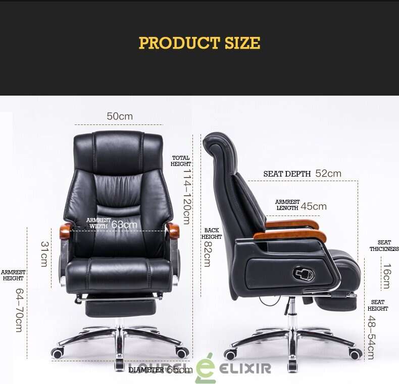 🔥Compra una y llévate otra gratis 🌟 Silla de oficina ejecutiva de cuero