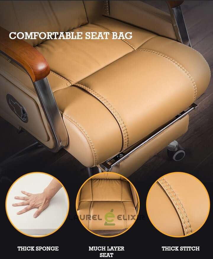 🔥Compra una y llévate otra gratis 🌟 Silla de oficina ejecutiva de cuero