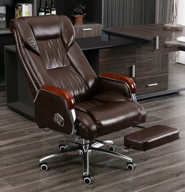 🔥Compra una y llévate otra gratis 🌟 Silla de oficina ejecutiva de cuero
