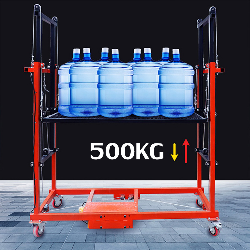 Liftable-6M, electric lifting scaffolding (load 500 kg)