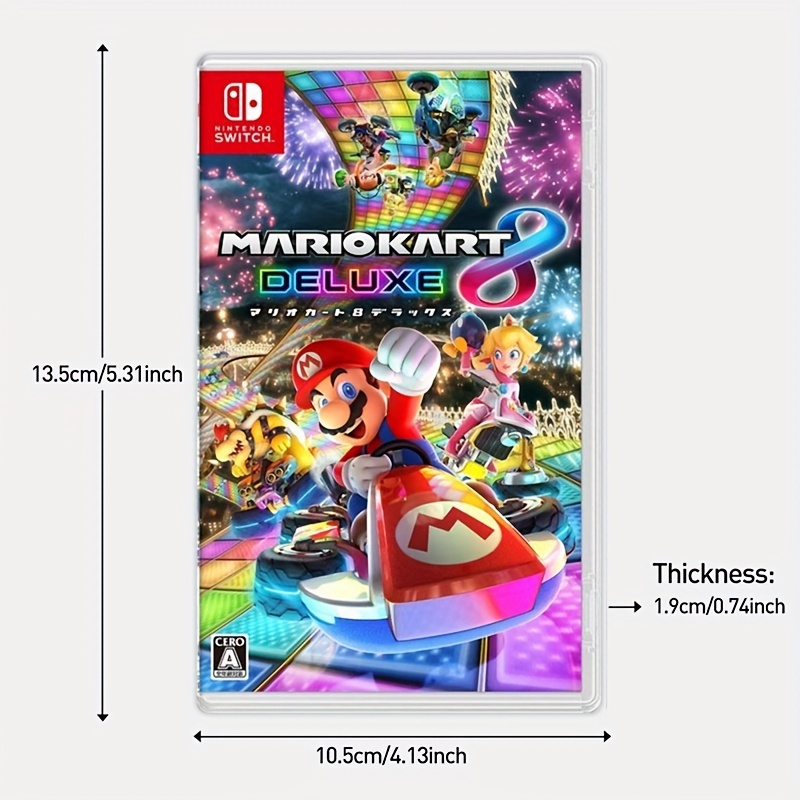 Mario Kart 8 Deluxe: Family Racing Fun | ESRB 10+ Multiplayer Action Game | Full Base Game CD