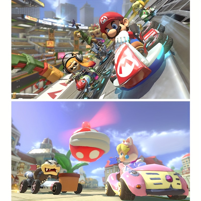 Mario Kart 8 Deluxe: Family Racing Fun | ESRB 10+ Multiplayer Action Game | Full Base Game CD