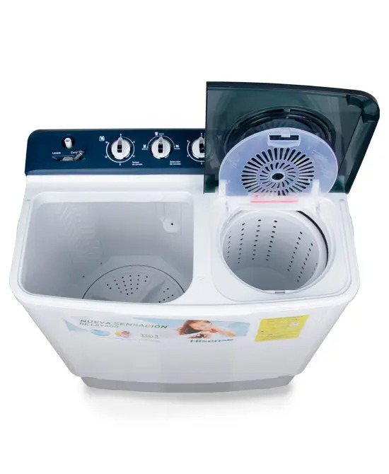 Lavadora doble tina Hisense 20 kg semiautomática carga superior WSA2001P