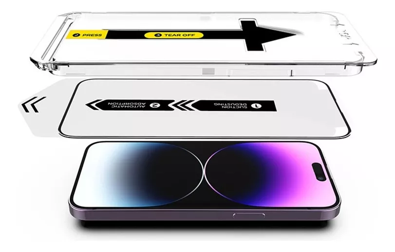 2 Piezas Mica Cristal Templado Hd Para iPhone