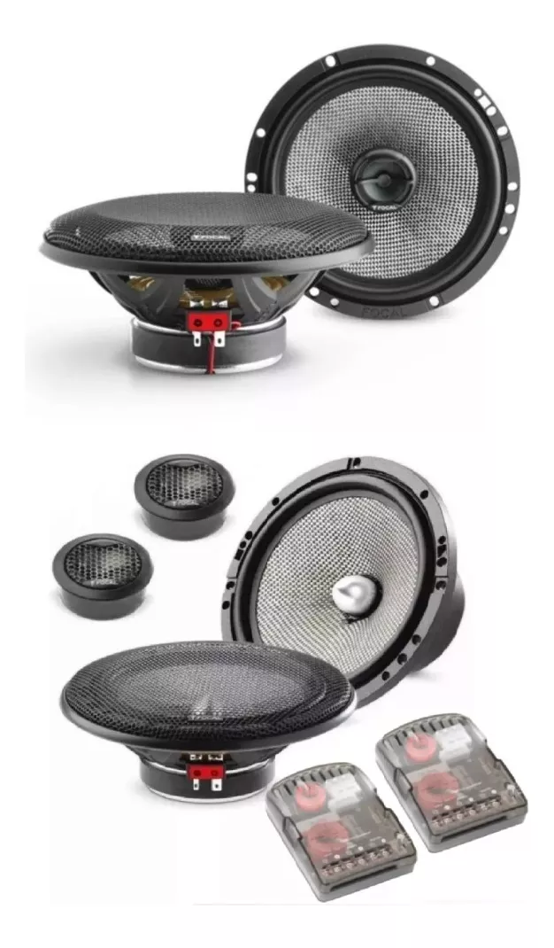 Paquete Bocinas Access165ac De 6.5+set De Medios Focal 165as