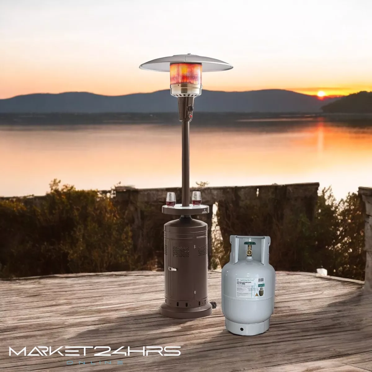 Tanque De Gas Lp Vacío Marca Roalf De 10kg Cilindro Portátil