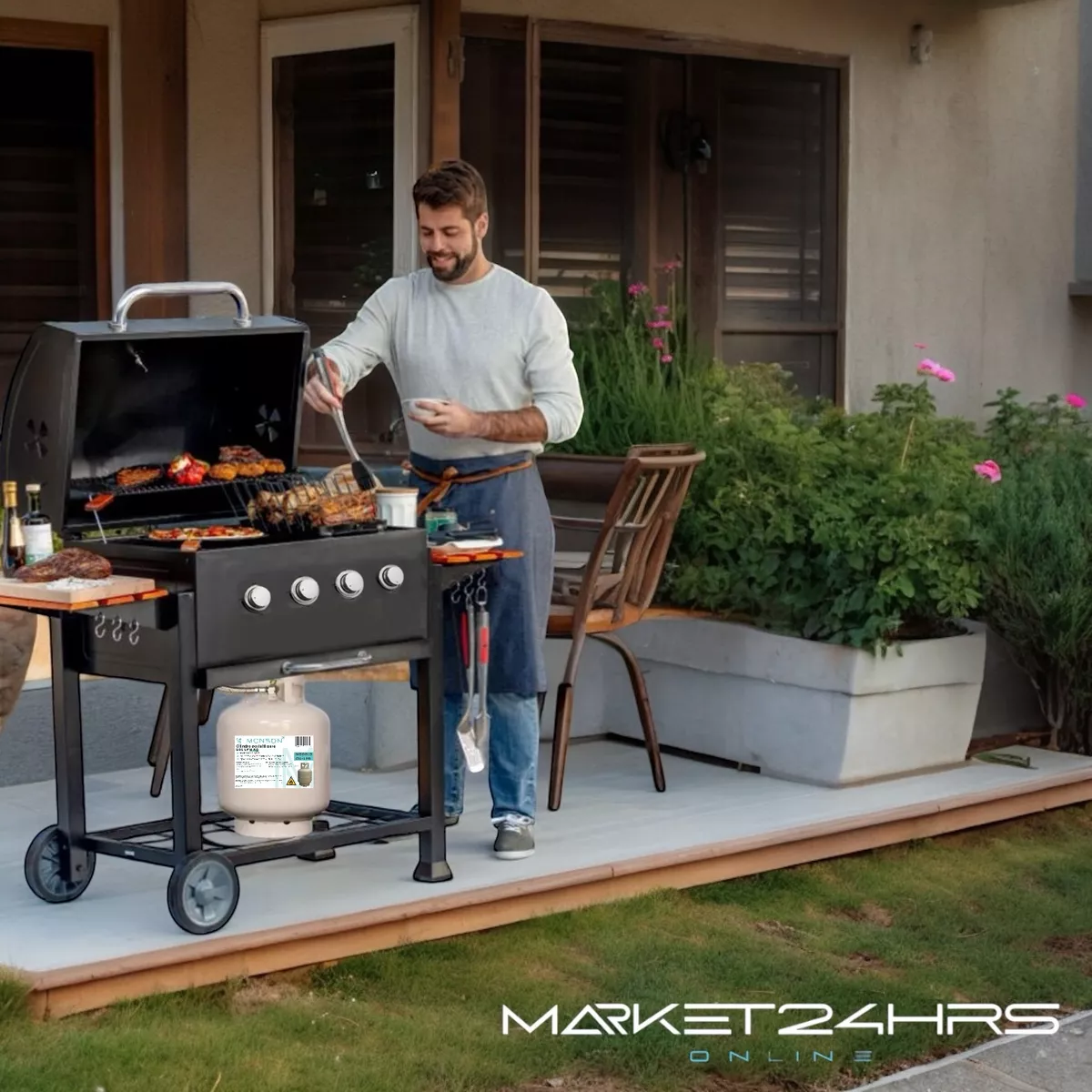 Tanque De Gas Lp Vacío Marca Roalf De 10kg Cilindro Portátil