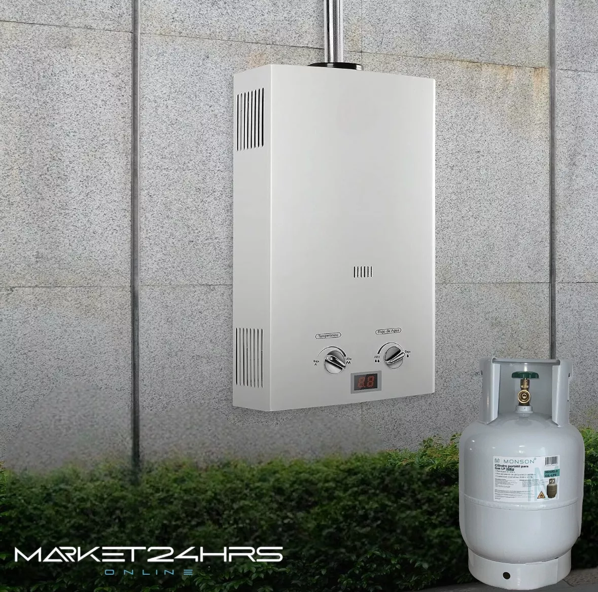 Tanque De Gas Lp Vacío Marca Roalf De 10kg Cilindro Portátil