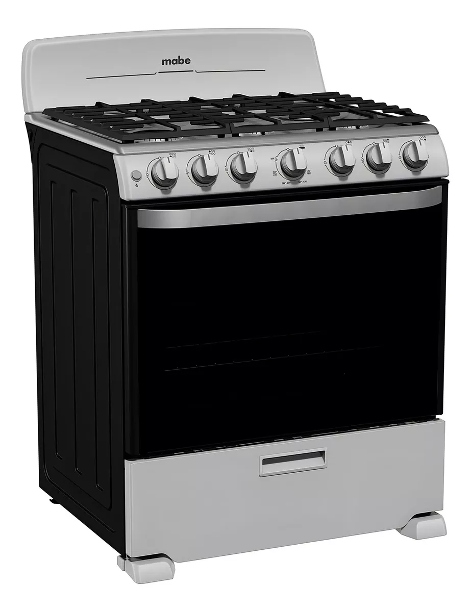 Estufa De Piso 30 Pulgadas Silver Em7646bsis2 Mabe