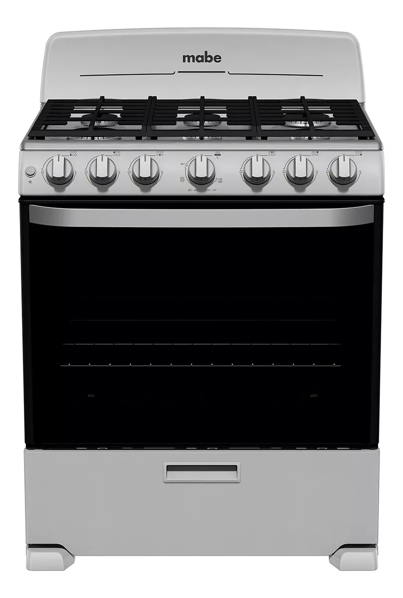 Estufa De Piso 30 Pulgadas Silver Em7646bsis2 Mabe