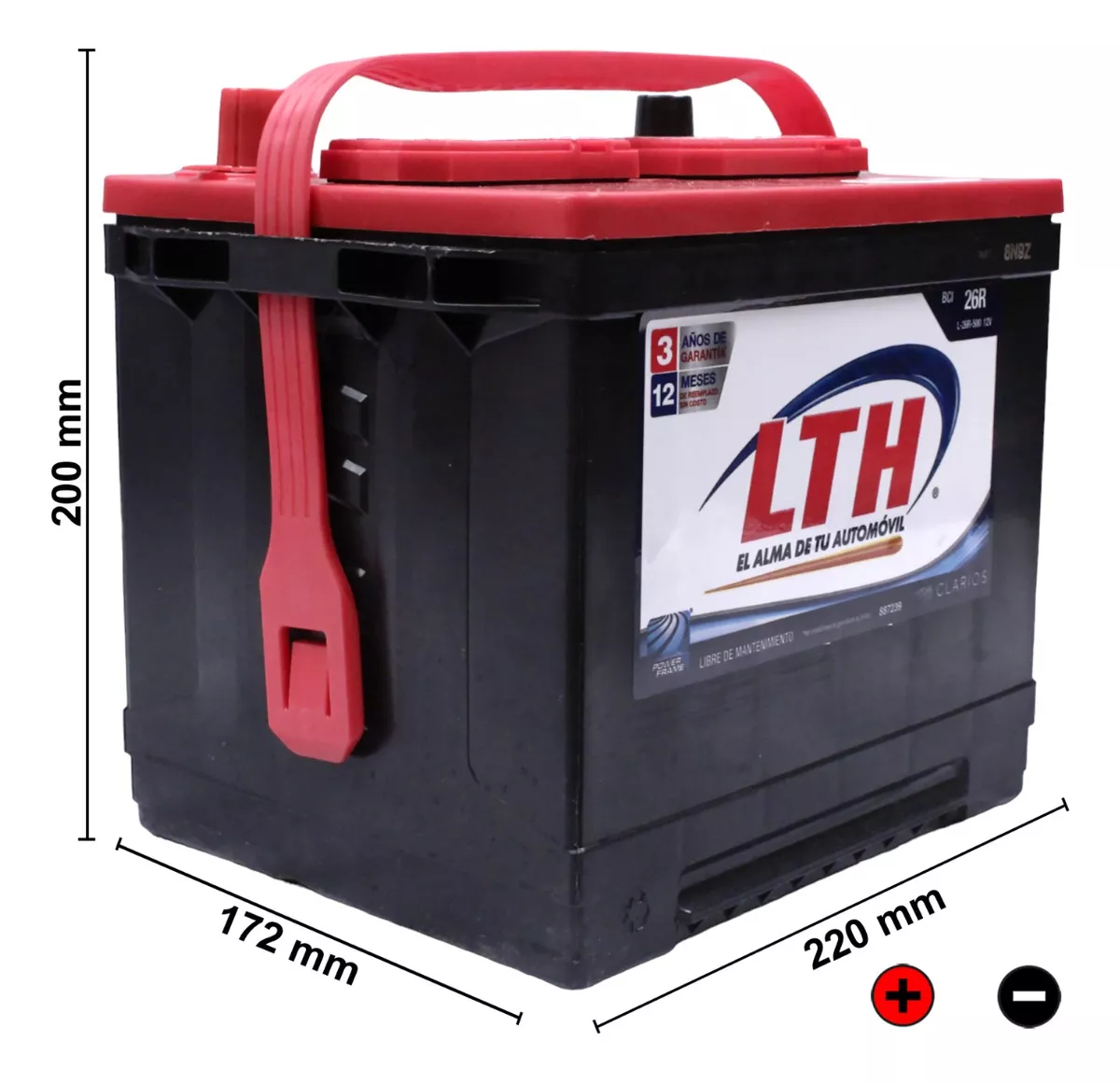 Bateria Lth L-26r-500 Acumulador 12v 500 Amperes