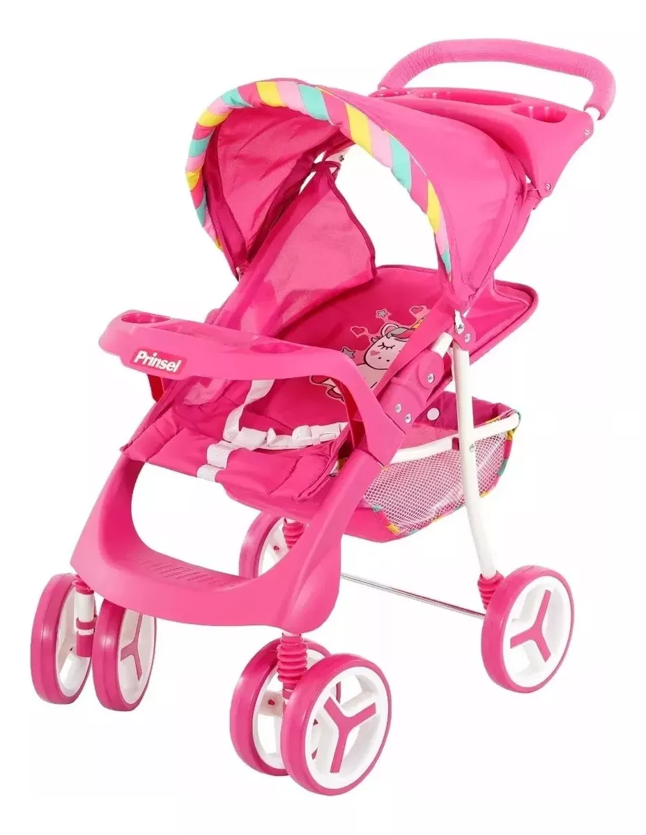 Carriola Para Muñecas Prinsel Tris Doll Kit Unicornio