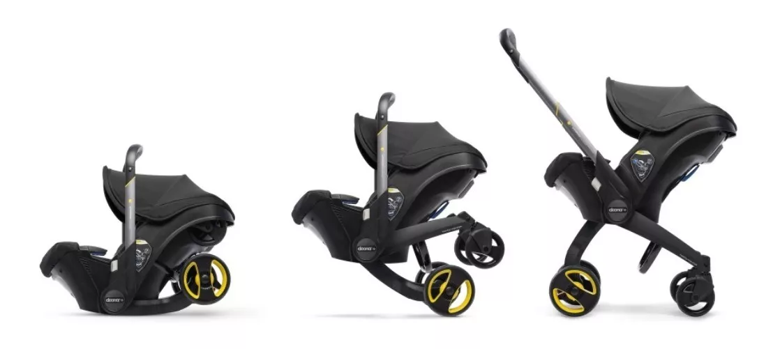 Carriola Doona Autoasiento/carriola Incluye Base Para Auto Color Negro