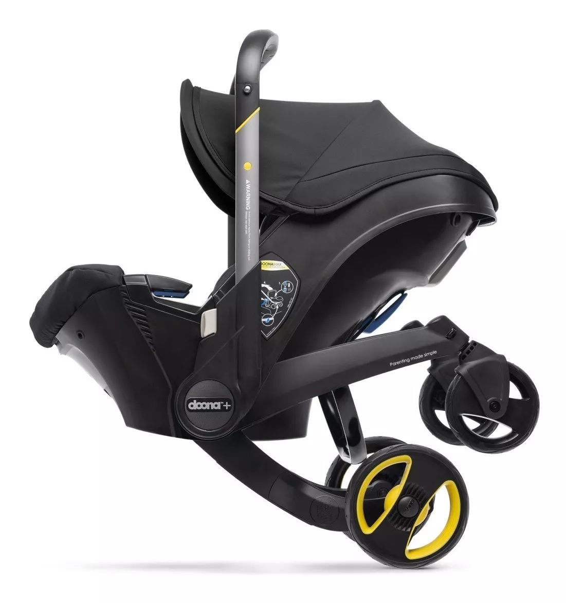 Carriola Doona Autoasiento/carriola Incluye Base Para Auto Color Negro