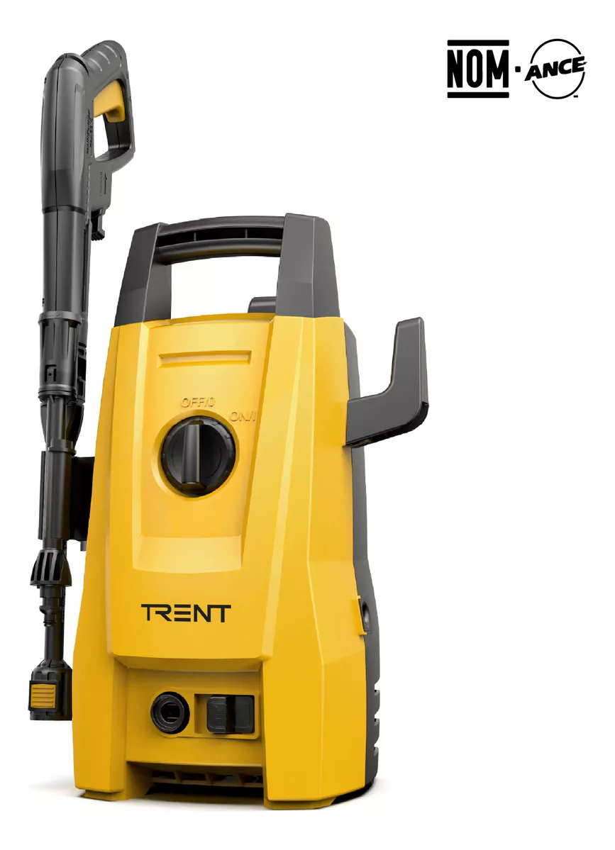 Hidrolavadora Electrica Trent 1400w Alta presion 1600 Psi
