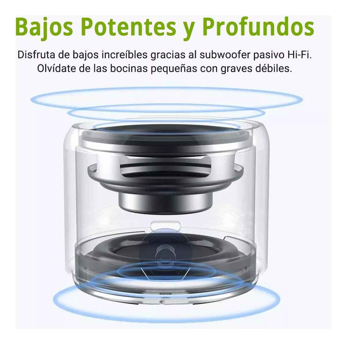 Bocinas Ewa A106 Pro Mini Bluetooth Portátil Con Recargable