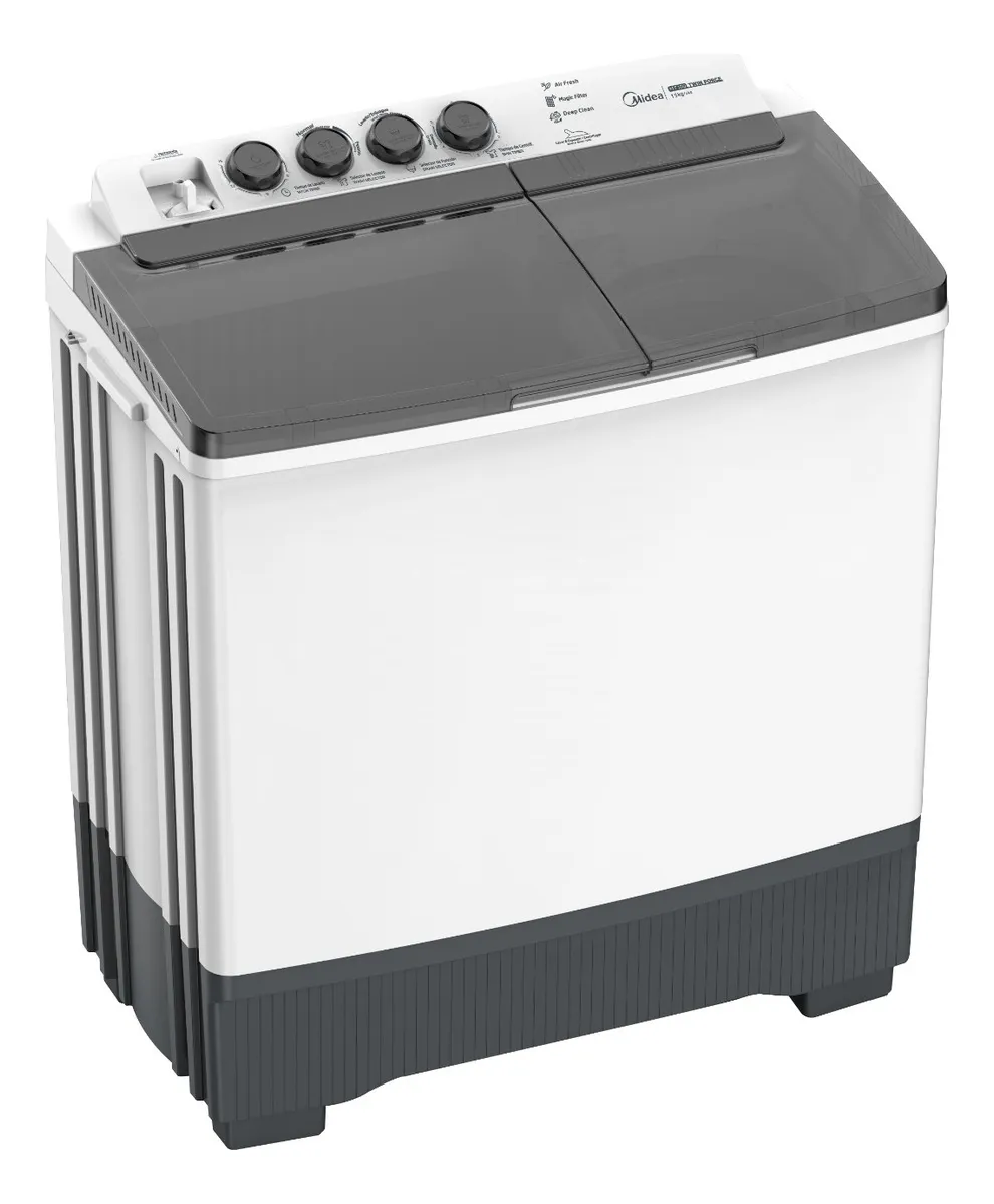Lavadora semi-automática Midea hasta 15kg color blanco