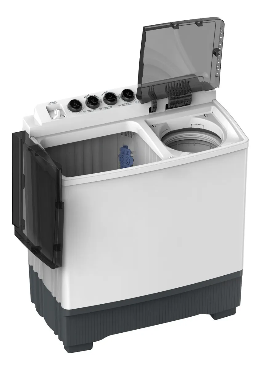 Lavadora semi-automática Midea hasta 15kg color blanco