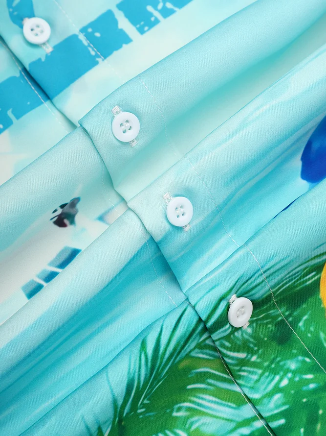 Retired Not My Problem Anymore Chest Pocket Short Sleeve Hawaiian Shirt