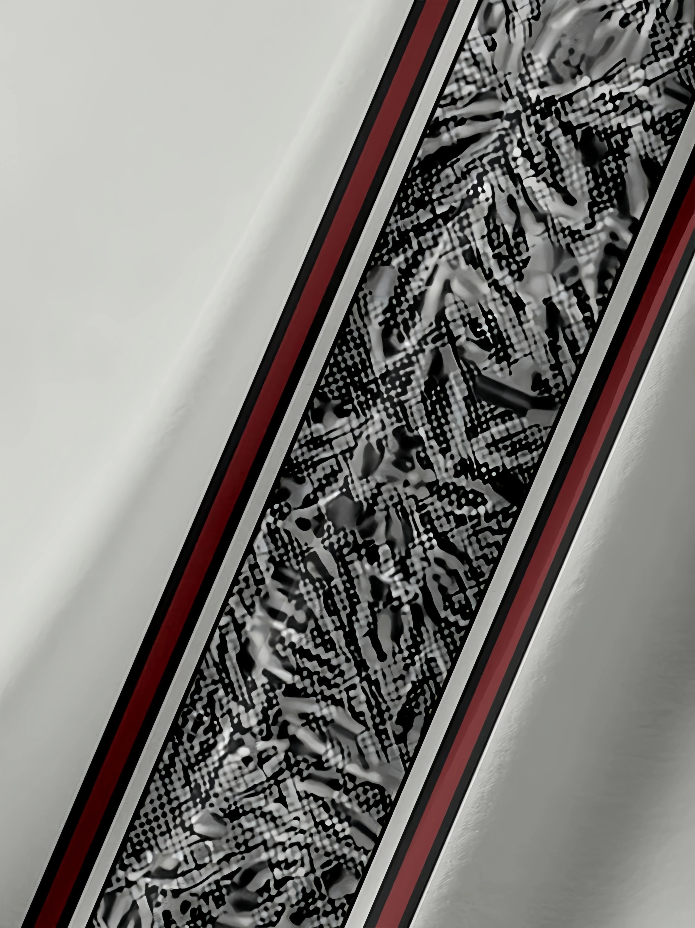 Geometry Chest Pocket Short Sleeve Bowling Shirt