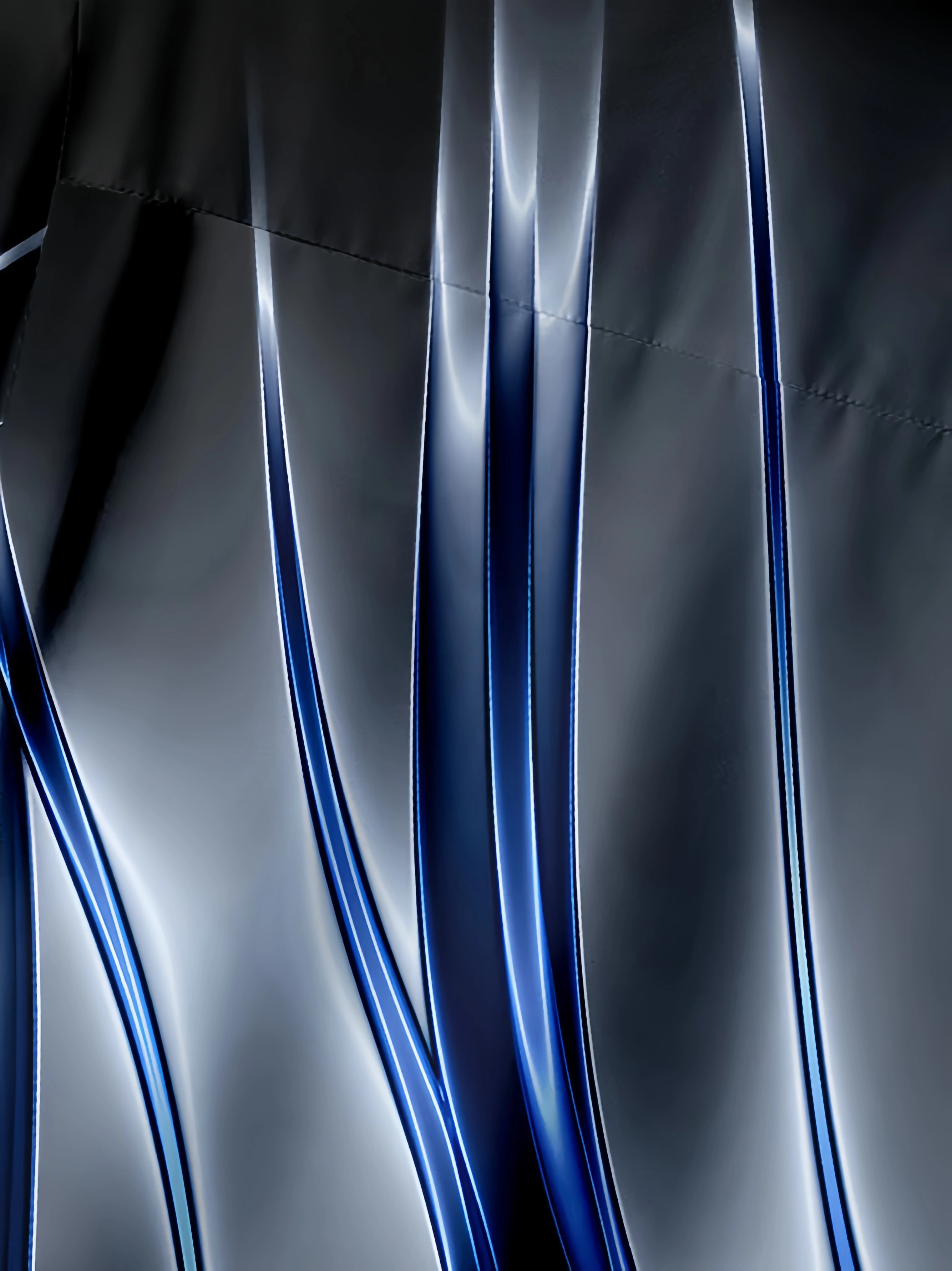 Striped Gradient Pattern Chest Pocket Short Sleeve Shirt