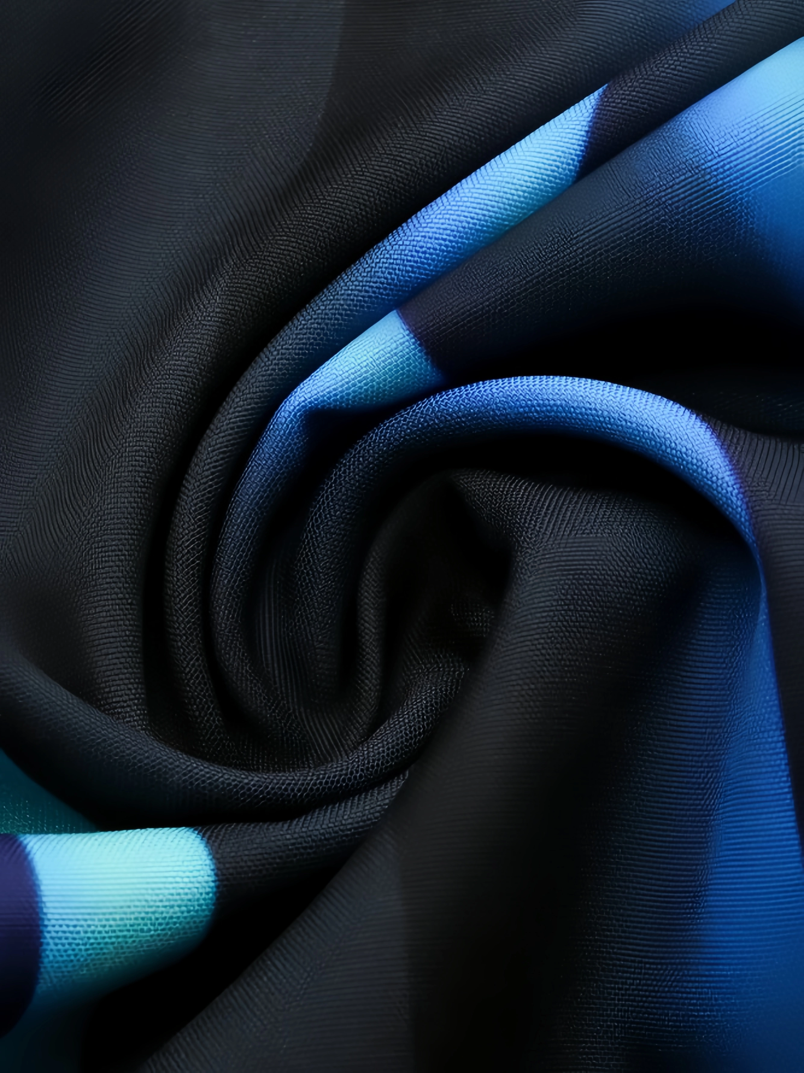 Gradient Striped Chest Pocket Short Sleeve Bowling Shirt