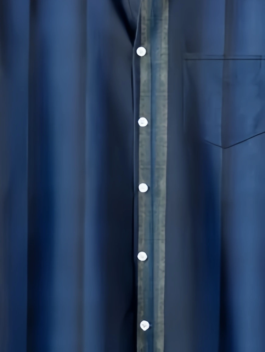 Hawaiian Retro Striped Men's Casual Short-sleeved Shirt