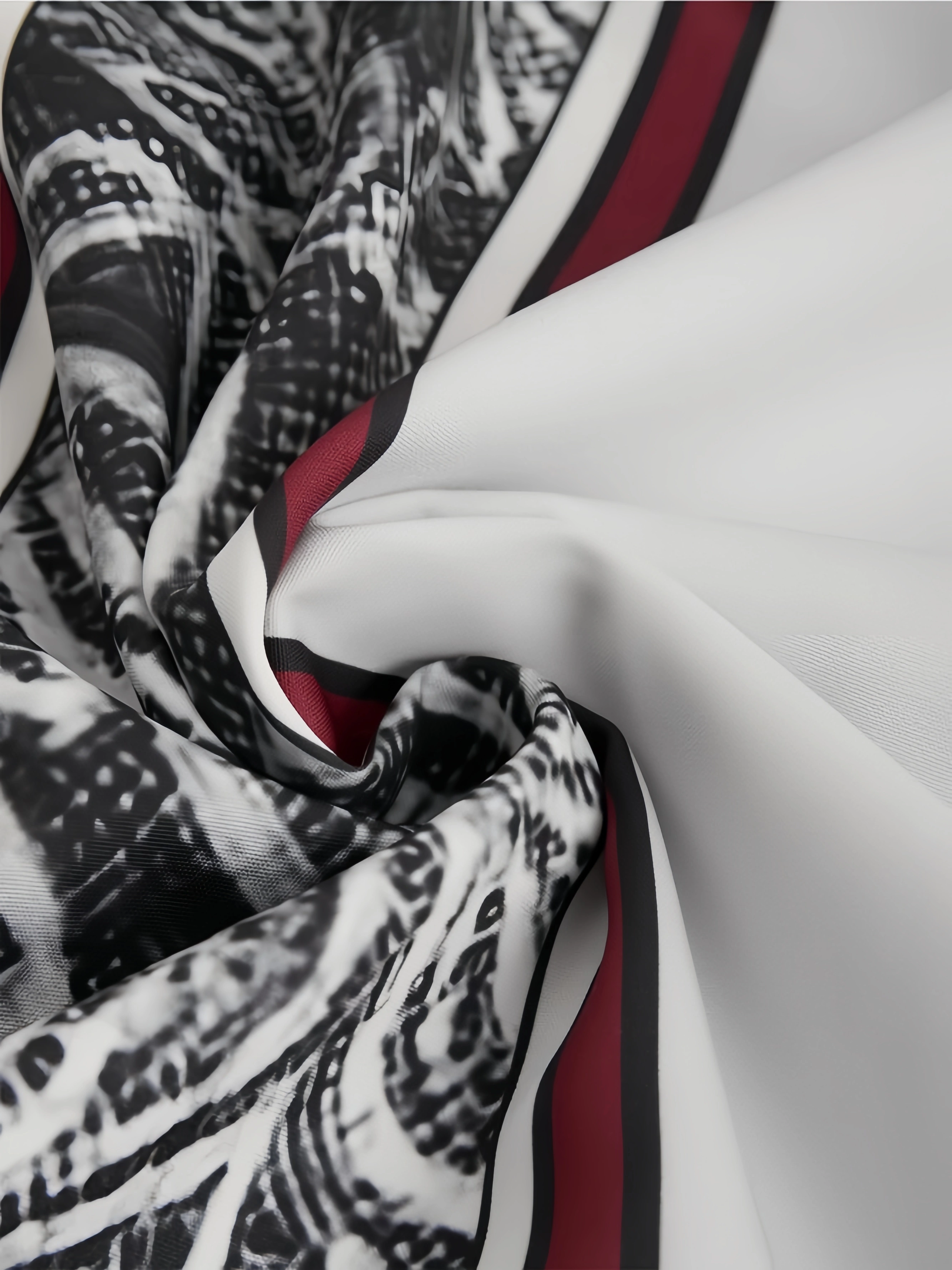 Geometry Chest Pocket Short Sleeve Bowling Shirt