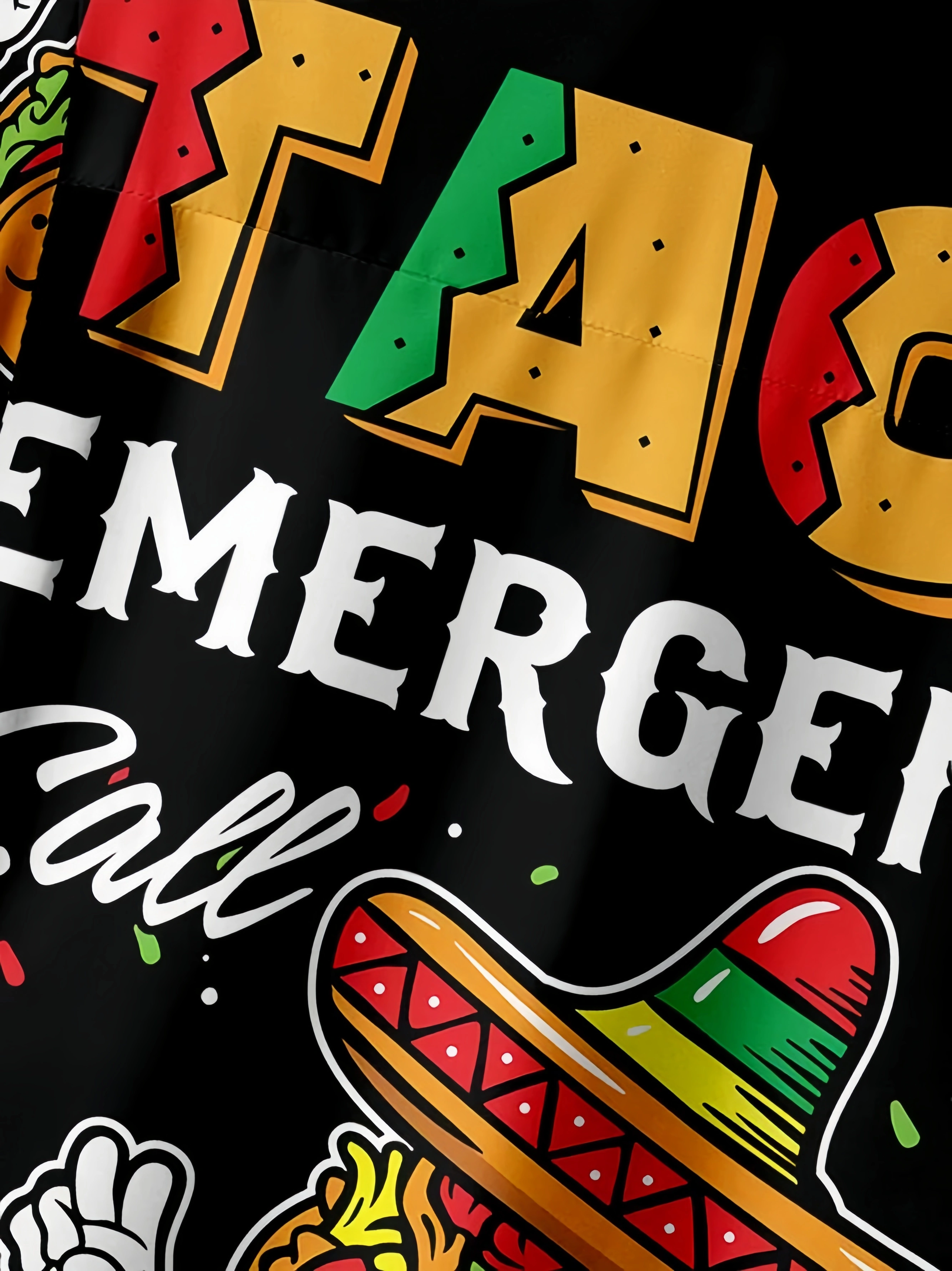 Taco Chest Pocket Short Sleeve Casual Shirt