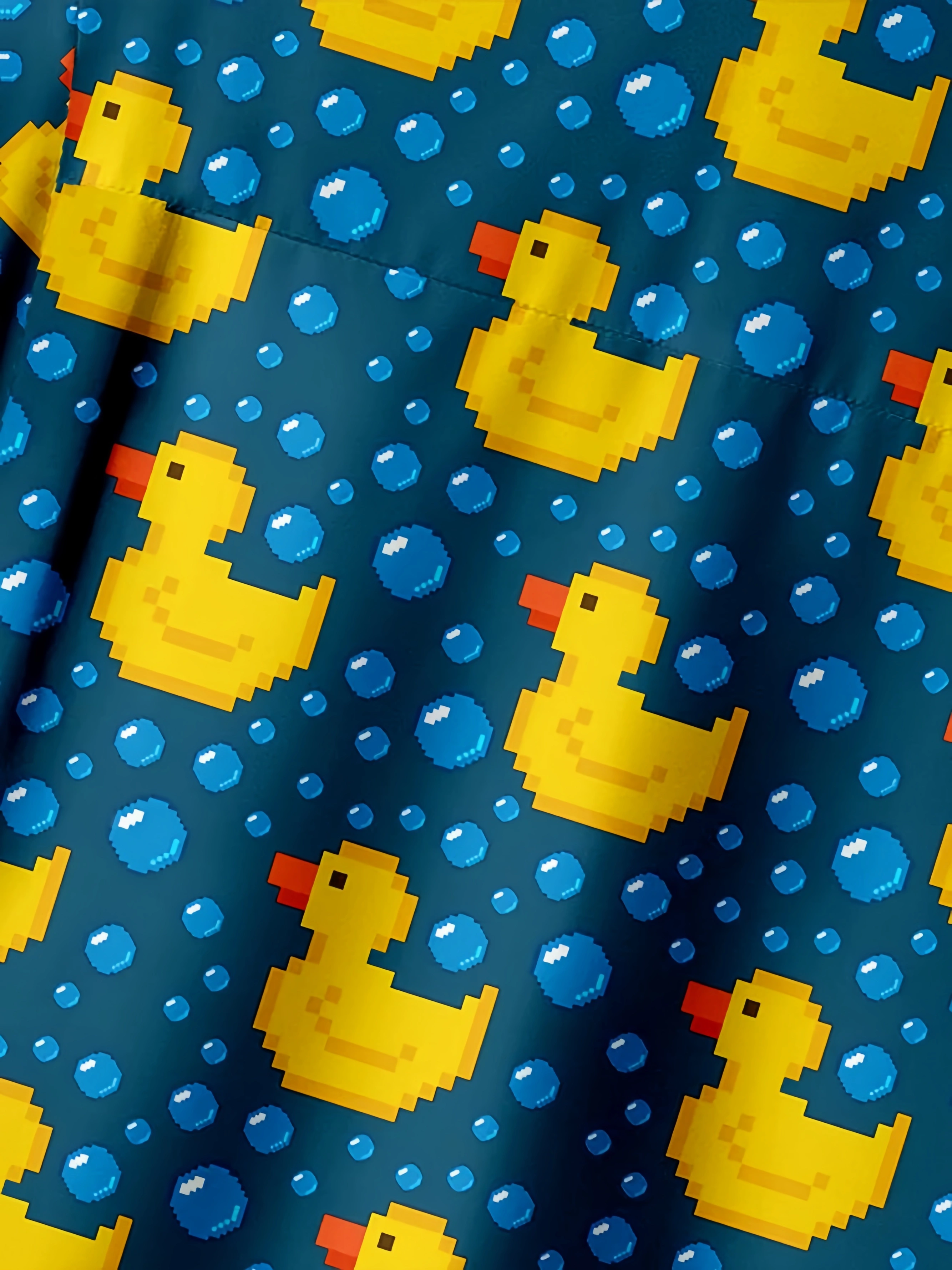 Duck Chest Pocket Short Sleeve Casual Shirt