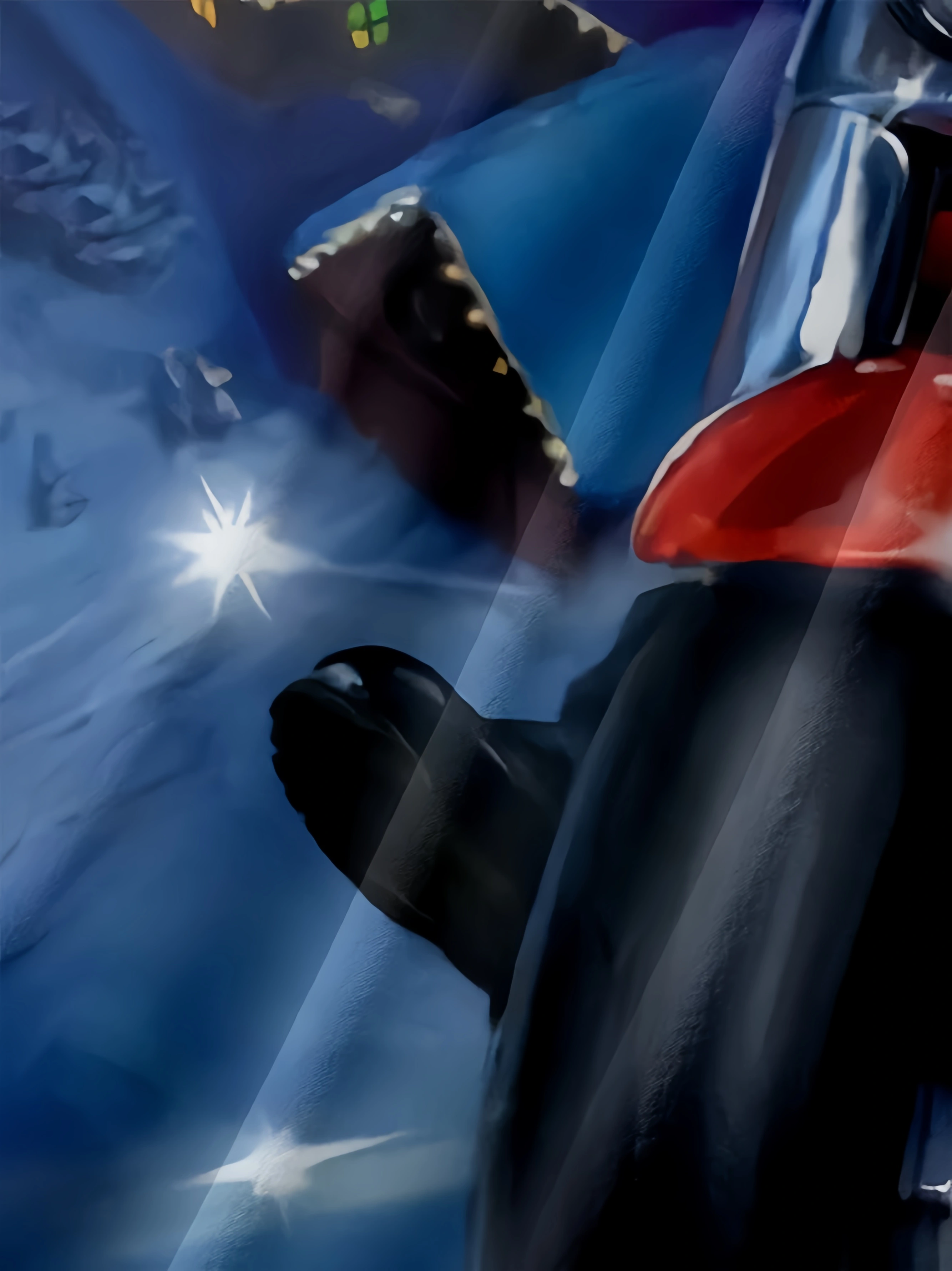 Santa Chest Pocket Short Sleeve Casual Shirt