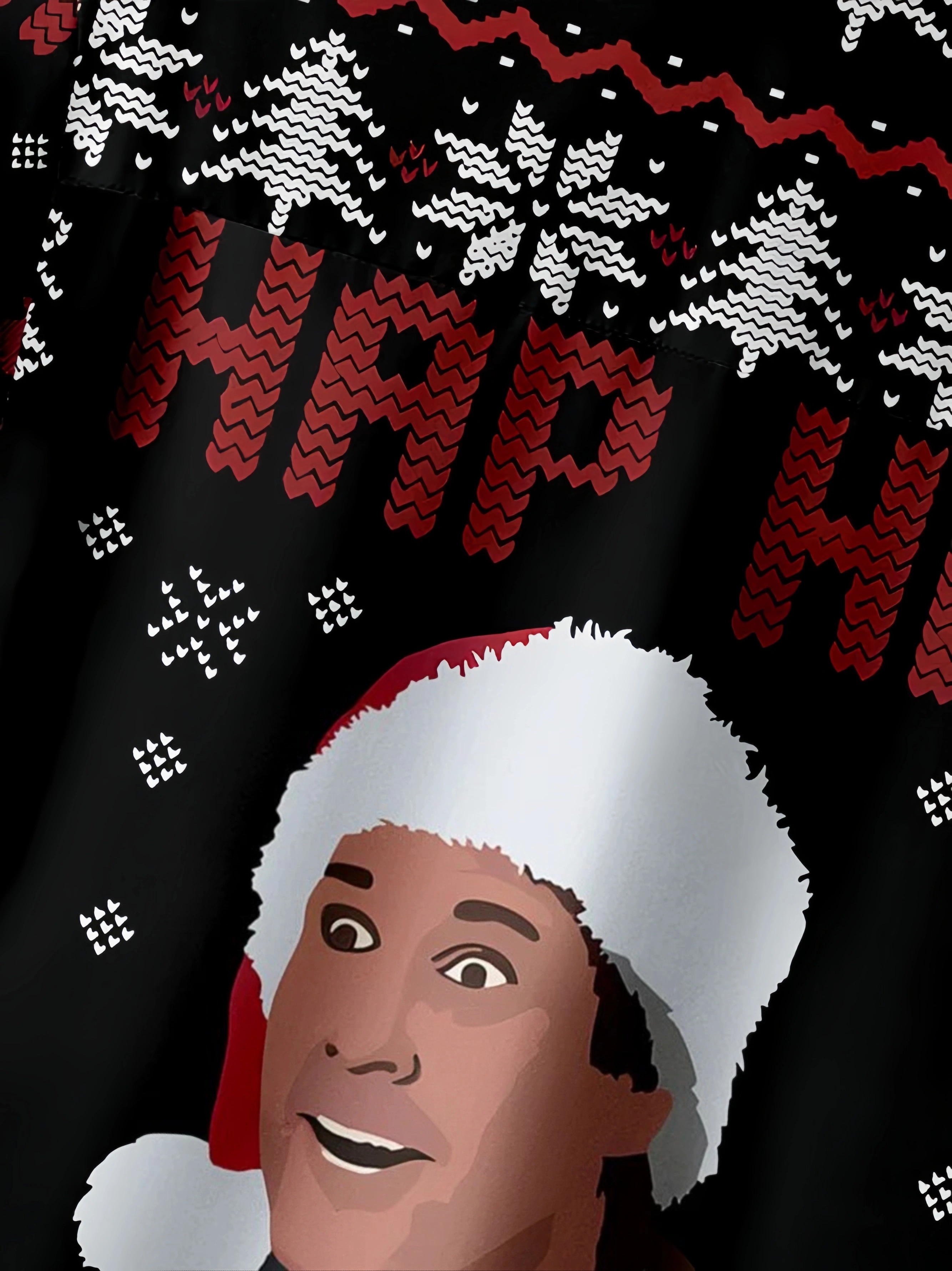 Christmas Chest Pocket Short Sleeve Casual Shirt