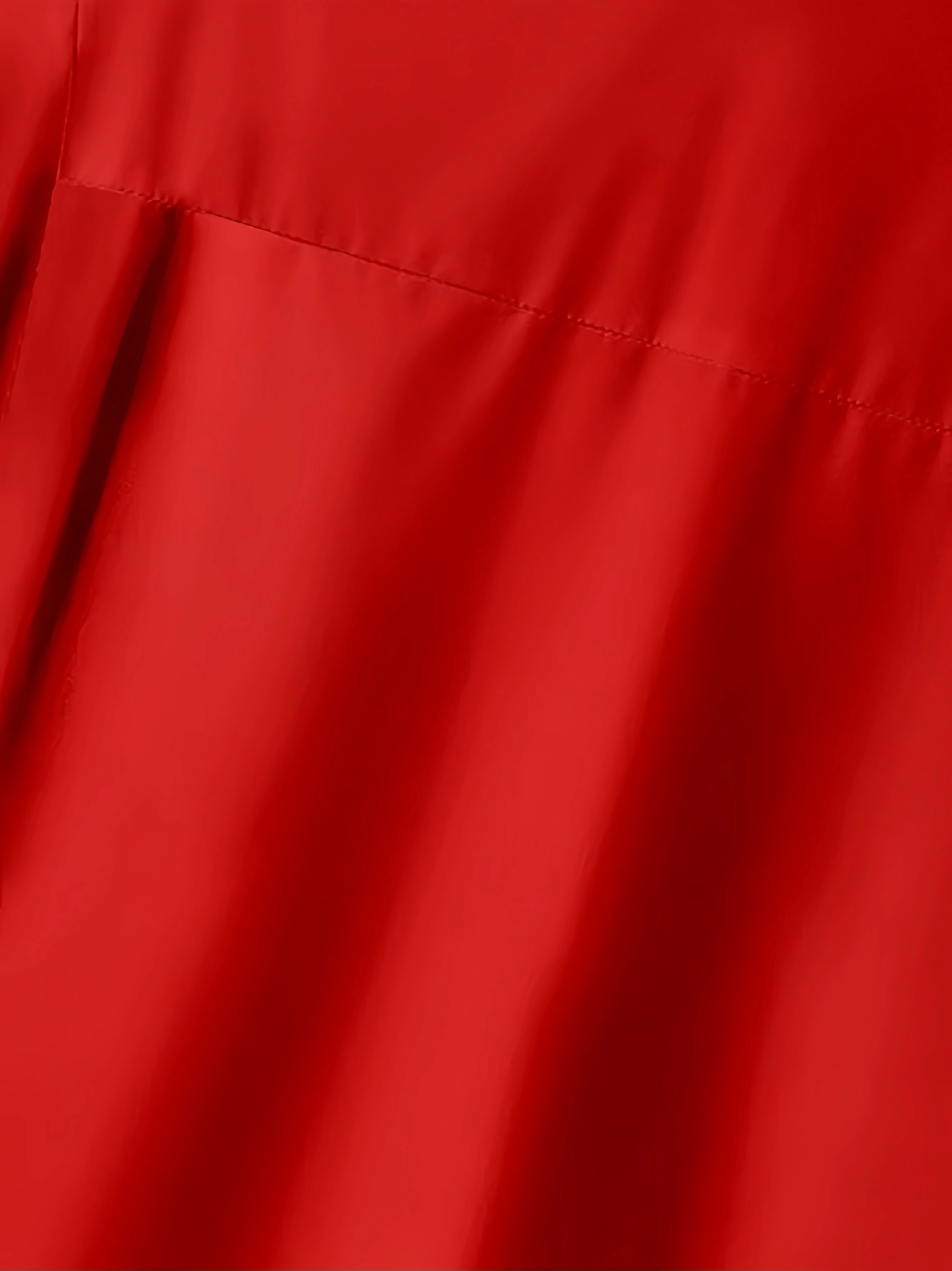 Christmas Contrast Chest Pocket Short Sleeve Bowling Shirt